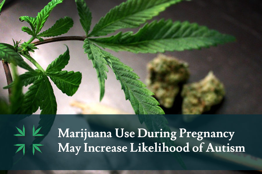 marijuana use pregnancy autism study research